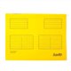 BANTEX SUSPENSION FILE A4 YELLOW (25pcs)
