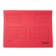 BANTEX SUSPENSION FILE A4 RED (25pcs)