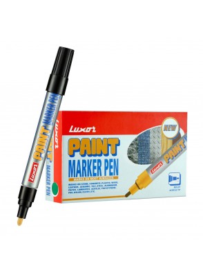 LUXOR PAINT MARKER 1-3MM RED (6PCS/PACK)
