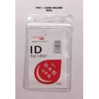 ID CARD HOLDER CLEAR PVC 10.4X15CM