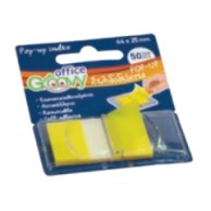 GROOVY STICKY NOTES NEON YELLOW 76X76MM 100SH