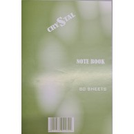 CRYSTAL NOTE BOOK A5 80SHEETS