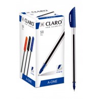 CLARO PEN A-ONE BLUE 1.0MM (50/BOX)