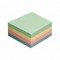 GROOVY PASTEL STICK NOTE CUBE 76X76MM 400P