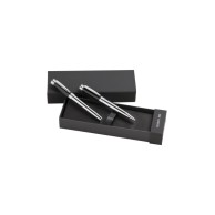CERRUTI 1881 NS5550BP-Set Zoom Classic Black (ballpoint pen & fountain pen)