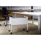 Durable A4 Suspension File Trolley Metal Grey (FOR APPROX. 80PCS)