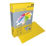 PAPER A4 YELLOW 160GR (PACK OF 250)