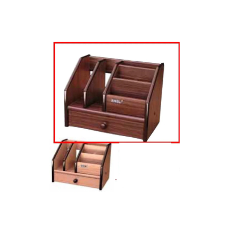 WOODEN DESK ORGANISER 1