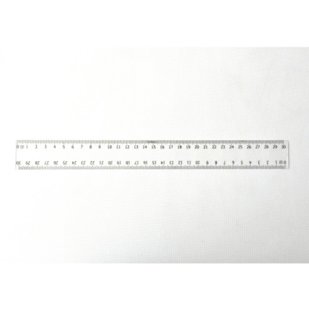 CLEAR RULER 30CM
