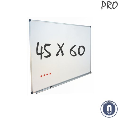 WHITEBOARD ALUMINIUM FRAME 45X60CM