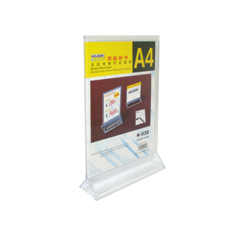 ARTTER DISPLAY STAND A4 ACRYLIC T-SHAPE