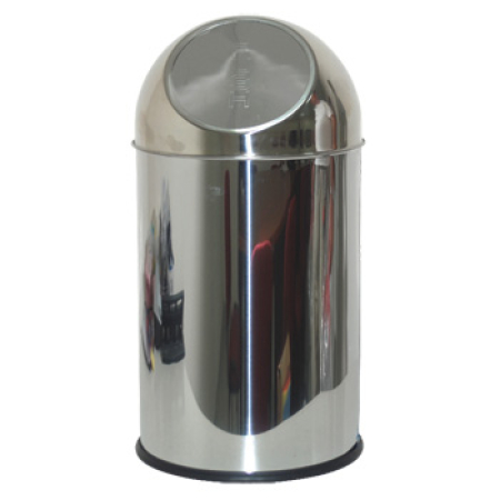 BIN WITH PUSH OPEN 105 S.STEEL 35 LT