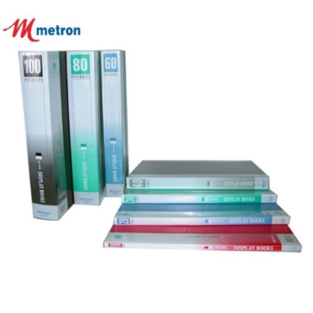 METRON A4 CLEAR BOOK 30 POCKETS
