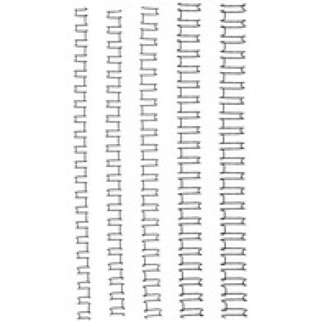 OPUS WIRE 3:1 6,4MM SILVER (PACK OF 100PCS)