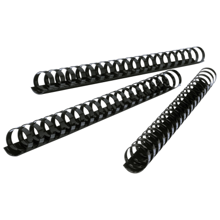 OPUS BINDING COMB 38MM 350SHEETS BLACK 50PCS