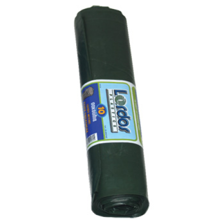 PLASTIC BAG GREEN 85 X 110