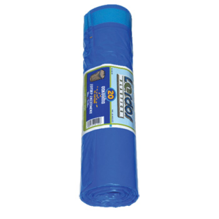 PLASTIC BAG BLUE 75 X 80