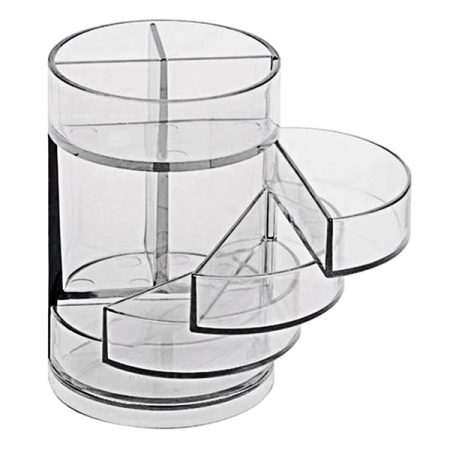 DELI CLEAR PLASTIC DESK ORGANIZER