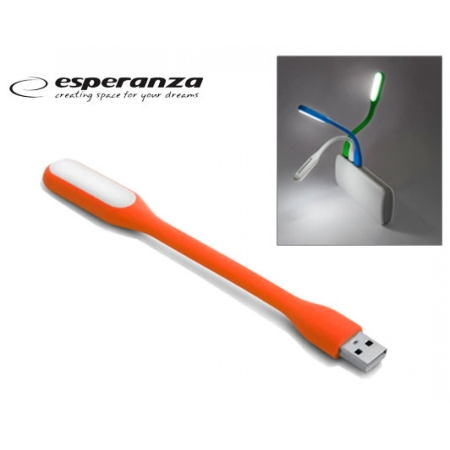 ESPERANZA USB LED LIGHT FOR NOTEBOOK ORANGE