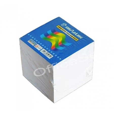 MEMO CUBE SHEETS WHITE 9X9CM (DISPENSER NOT INCLUDED)