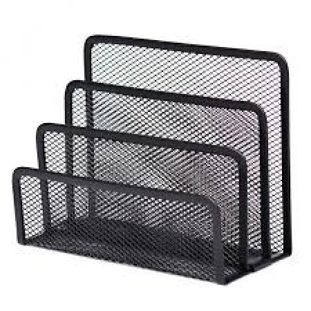 METAL ENVELOPE STAND BLACK