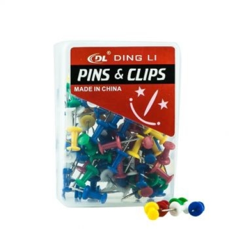 DL047 PUSH PINS 24MM (40PCS)