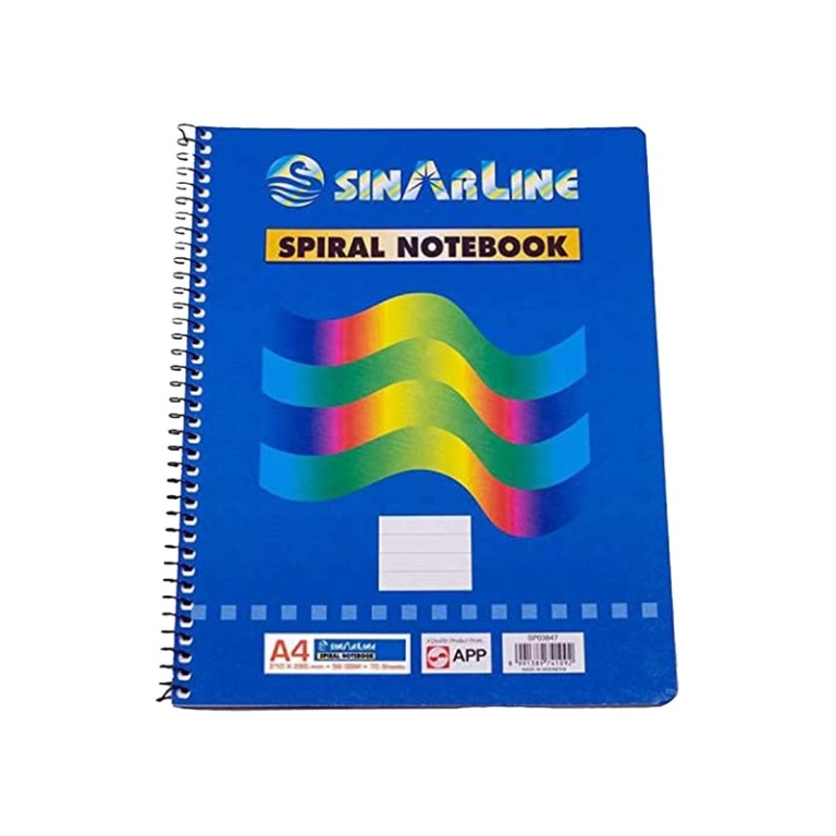 sinar-spiral-pad-a4-lined-70-sheets-6-pack