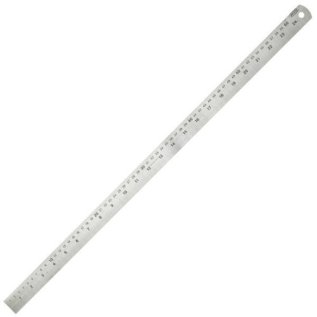 ALUMINIUM RULER 60CM