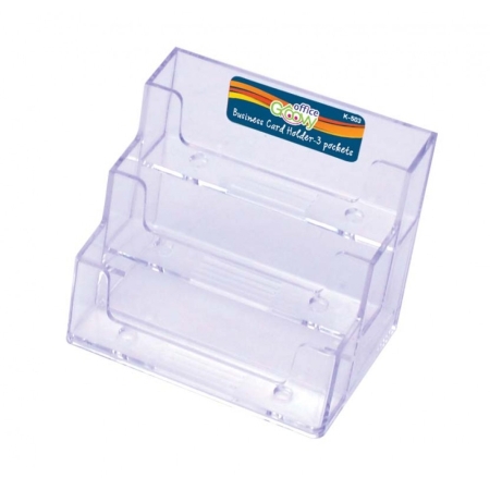 ACRYLIC NAME CARD STAND 3 CASES (0.22.153)