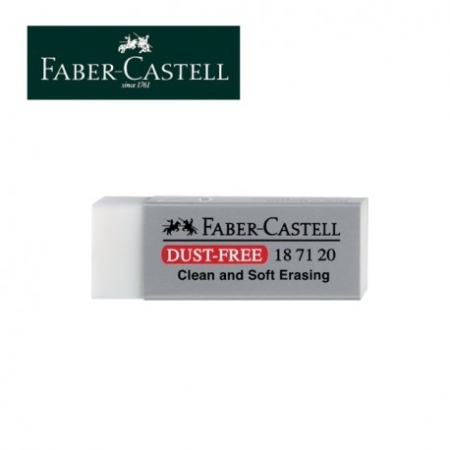 FABER CASTELL DUST FREE ERASER (20/PACK)