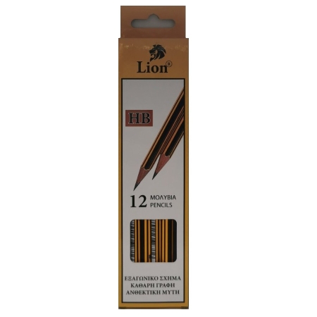 PENCIL LION HB 12PCS