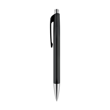 CDA 888 INFINITE BLACK BALLPOINT PEN BLUE INK PLASTIC M (888.009)