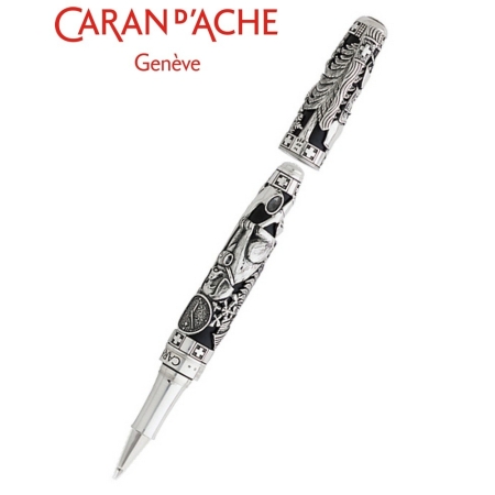 CDA SPIRIT OF SWITZERLAND SOLID SILVER FINISH ROLLER PEN (5070.051)