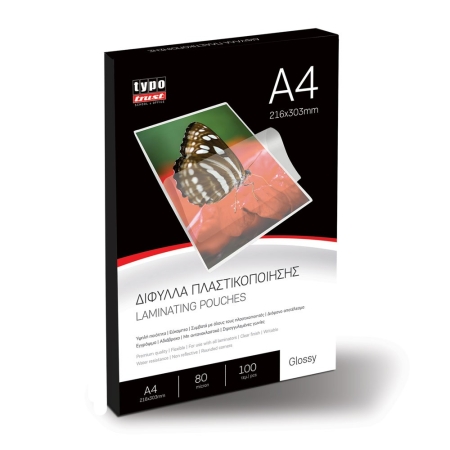 LAMINATING FILM 80MIC 216X303MM A4