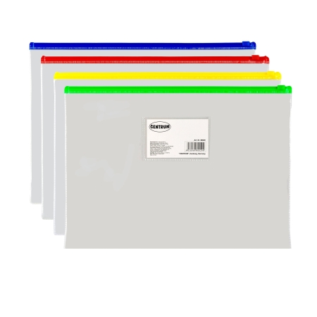 CENTRUM PVC ZIP FILE CLEAR