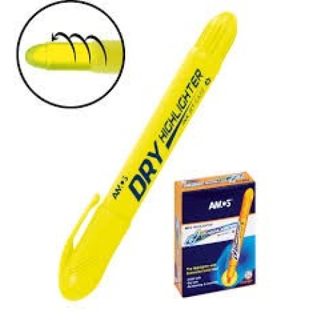 AMOS HIGHLIGHTER DRY INKJET SAFE