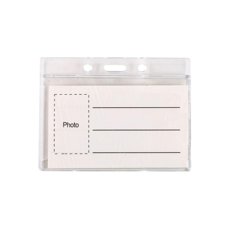 CENTRUM ACRYLIC ID NAME CARD HOLDER 55X76MM