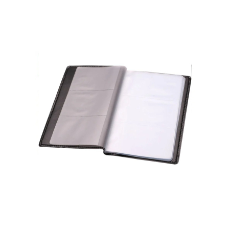 CENTRUM NAME CARD HOLDER BOOK 120 CARDS BLACK