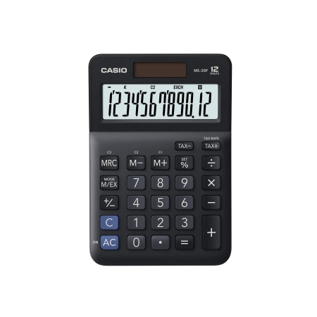 CASIO CALCULATOR TAX&EXCHANGE 12DIGITS 10.1X14.85CM