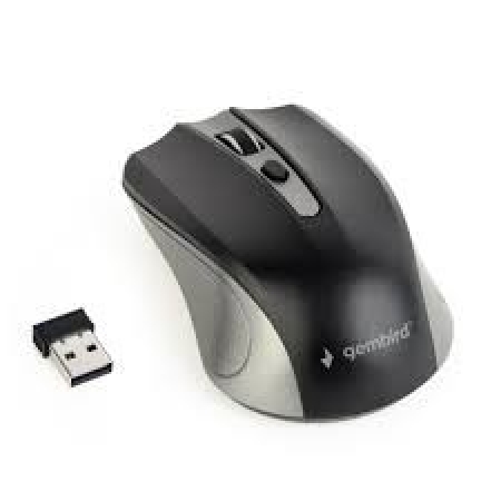 GEMBIRD WIRELESS MOUSE BLACK/SILVER