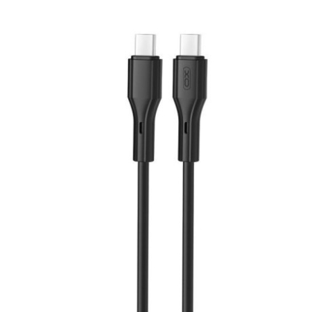 XO NBQ231A ROCK SERIES CHARGING CABLE TYPE C IN TYPE C 60W BLACK