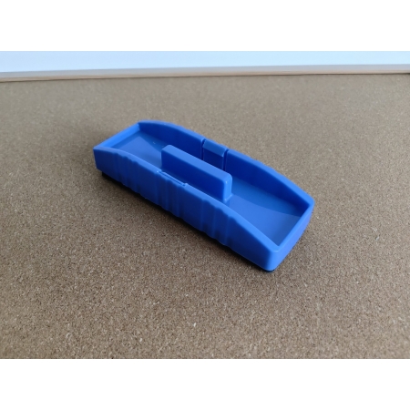 WHITE BOARD ERASER WITH 2 MARKERS HOLDER