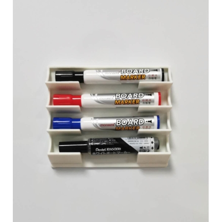 MAGNETIC BOARD 4 MARKER HOLDER