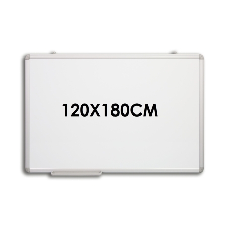 WHITE BOARD 120X180 MAGNETIC ALUM.FRAME