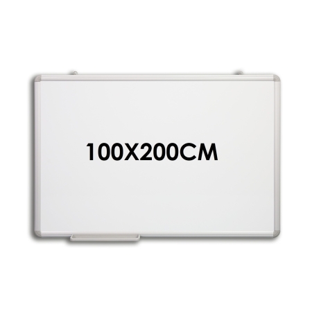 WHITE BOARD 100X200 MAGNETIC ALUM.FRAME
