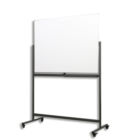 DOUBLE SIDED WHITE BOARD WITH STAND SLIM