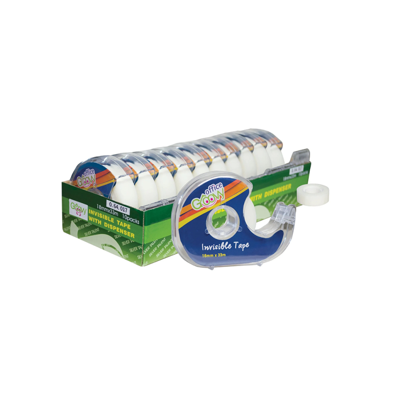 groovy-clear-dispenser-with-invisible-tape-19mmx33mm