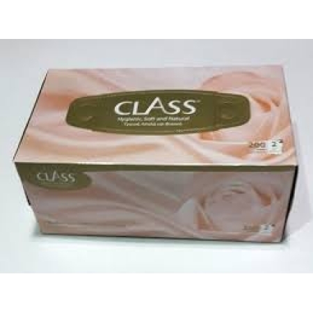CLASS 100% VIRGIN PULP TISSUES 2PLY 200SHEETS