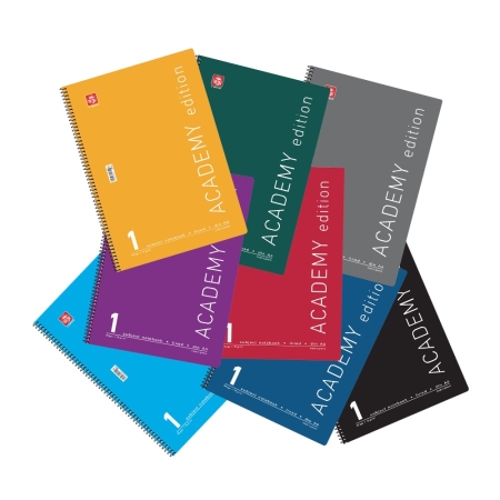 SPECIAL A4 ACADEMY NOTEBOOK SPIRAL 60P 70GR 1SUB (16/PACK)