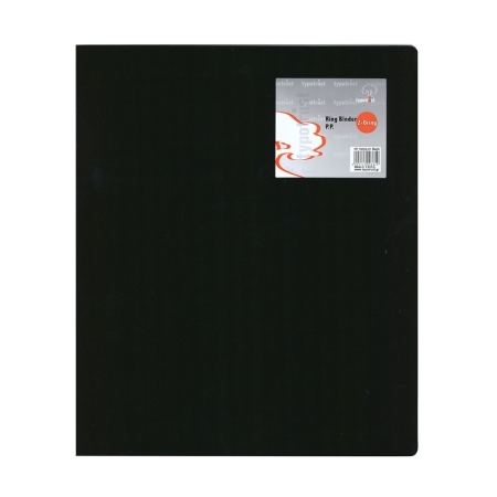 TYPO A4 PP RING BINDER 2-RING